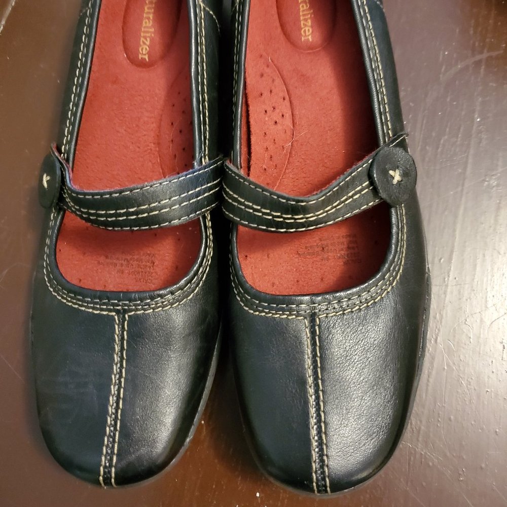 Naturalizer Black Calva 8 m Mary Janes Like New